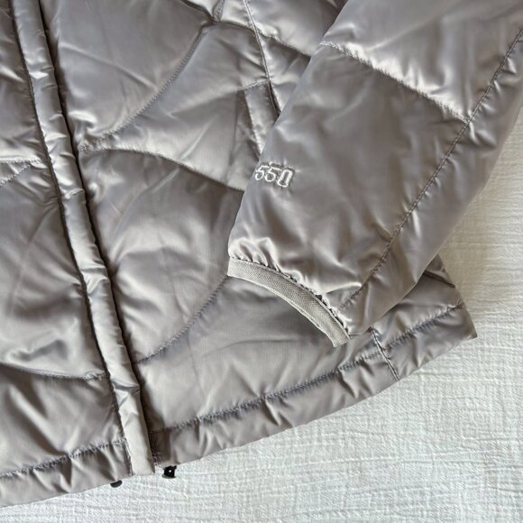 The north face down jacket down coat gray winter coat - Picture 4 of 7